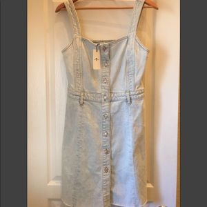 7 for all mankind vintage stretch denim dress